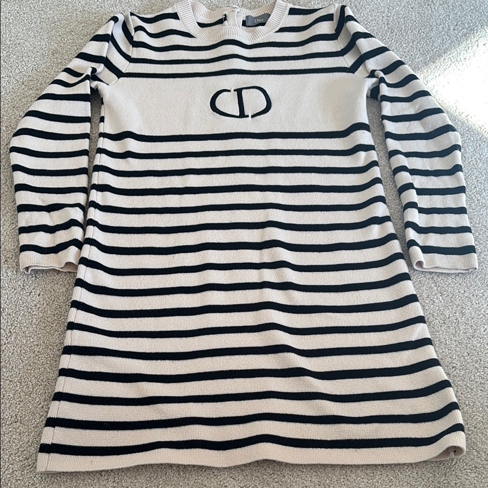 Striped Sweater Dress